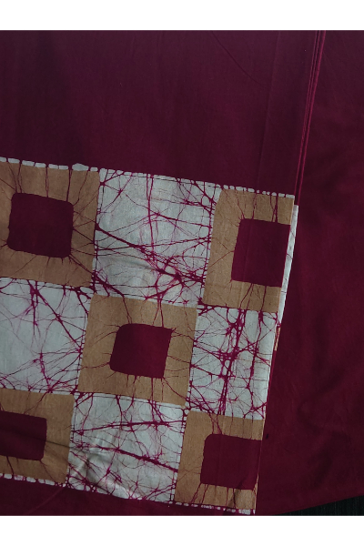 Batik Sarong - Red Check